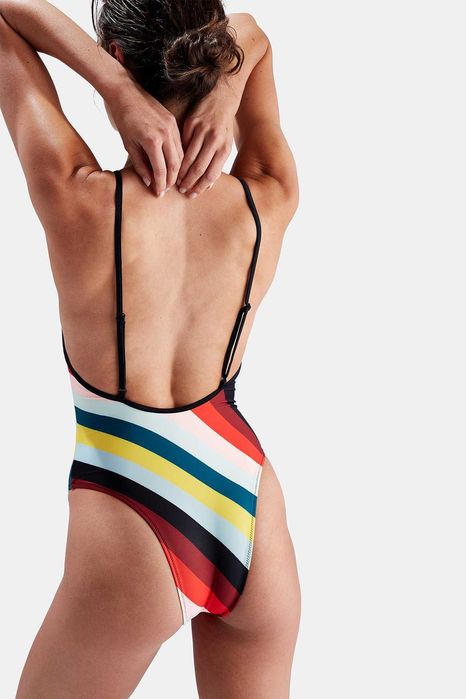 NOU! Costum de baie intreg Solid & Striped Chelsea