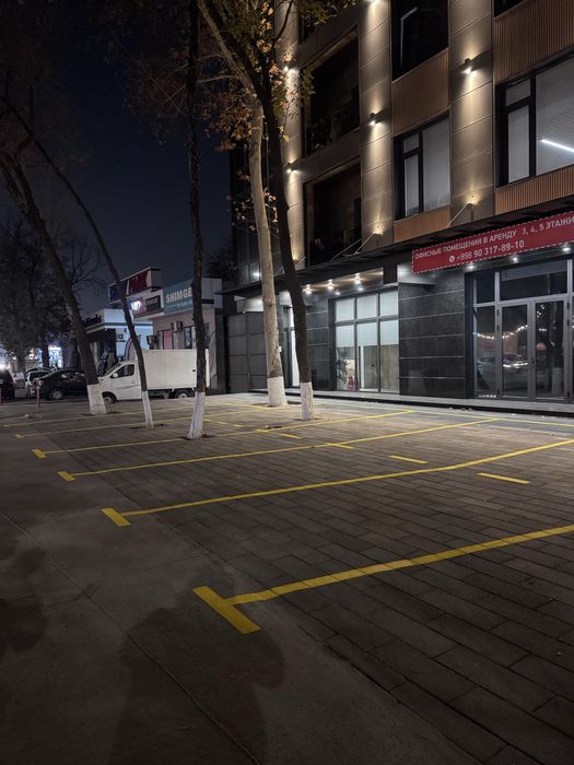 Разметка парковочных мест.Подземные паркинги удичные стоянки