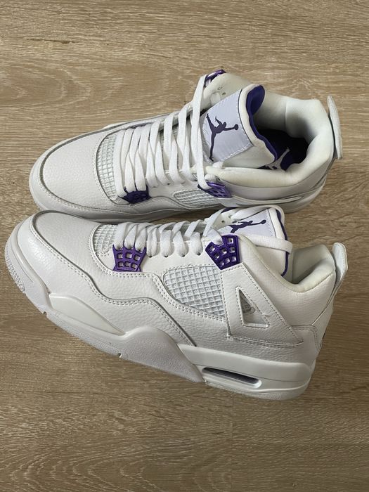 Jordan 4 metallic purple