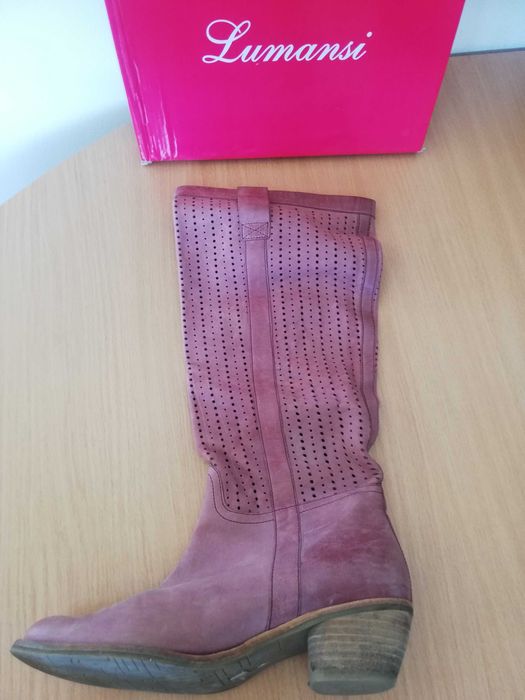 Велурени ботуши LUMANSI 37 номер, само мерени