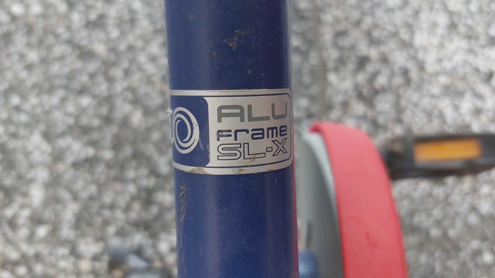 АЛУМИНИЕВ детски велосипед PUKY 18 цола, колело с помощни колела.