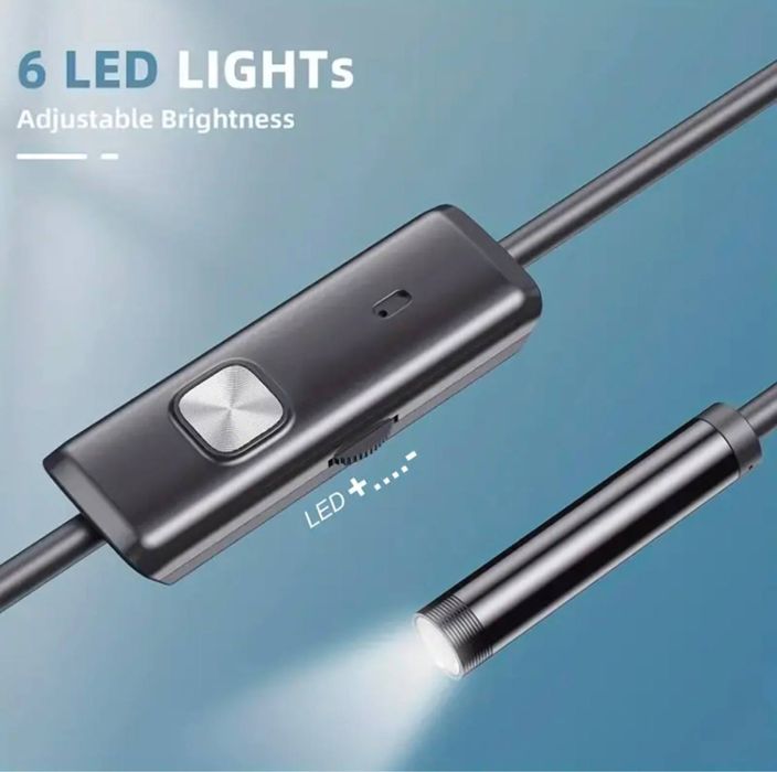 ЭНДОСКОП с HD 7мм Объективом для Android Смартфонов