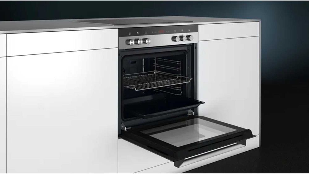 Фурна за вграждане SIEMENS EQ110KA0Z+стъклокерамичен плот