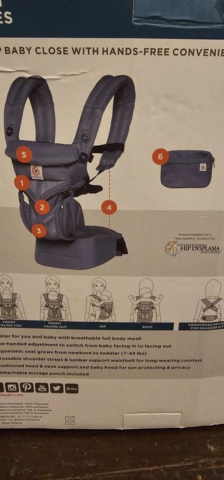 Ергономочна раница Ergobaby Omni 360