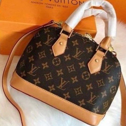 Geanta  Louis Vuitton new model/Alma mini,saculet, eticheta