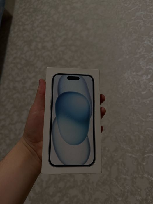 Айфон 15 /// 256гб голубой