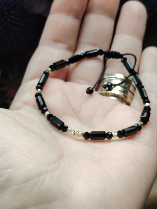 Brățară hand made aur 14 k