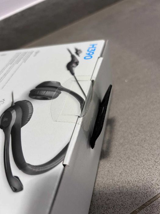 Căști Logitech H390 USB - Noi, Sigilate (Ideale pentru Office/Zoom)
