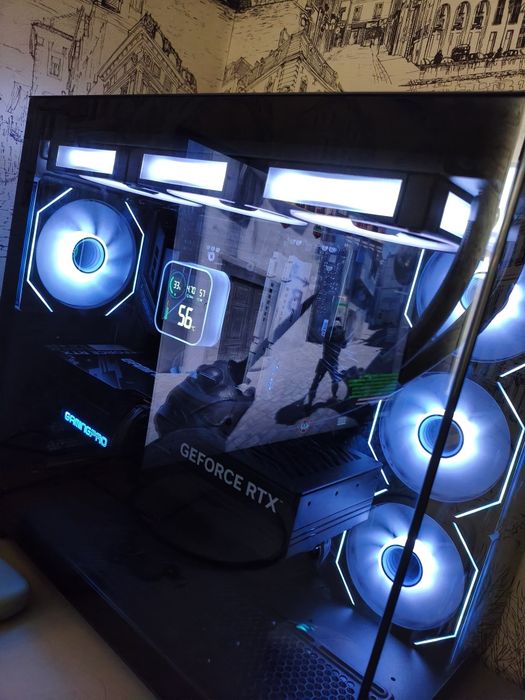 AMD 7 9800 X3D + 5080 RTX PALIT