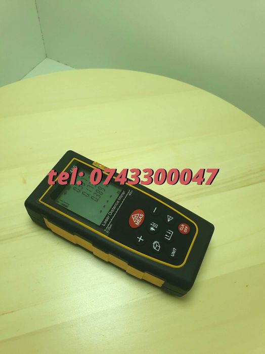 Telemetru Laser Profesional 40 M Precizie  2mm Protectie Ip54 p