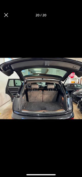 На части Ауди Q7 4L фейса 3.0TFSI 333кс shadow line 7 места