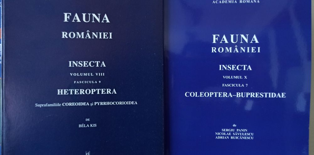 Fauna Romaniei - diverse volume/ fascicule Insecta, Mammalia etc