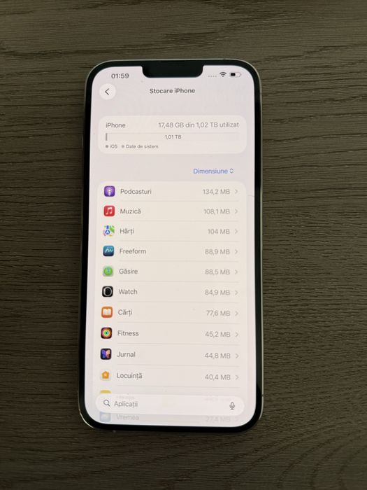 Iphone 13 Pro Max capacitate 1 TB