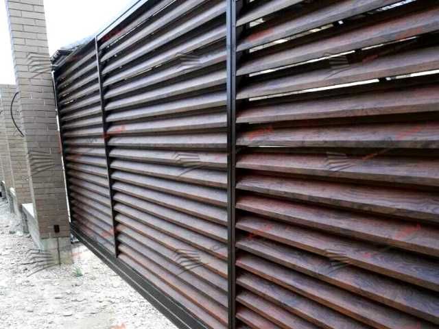 Забор жалюзи еврозабор