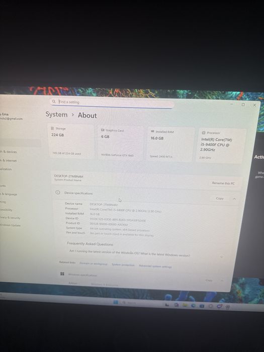 Vand Pc gaming detalii in descriere