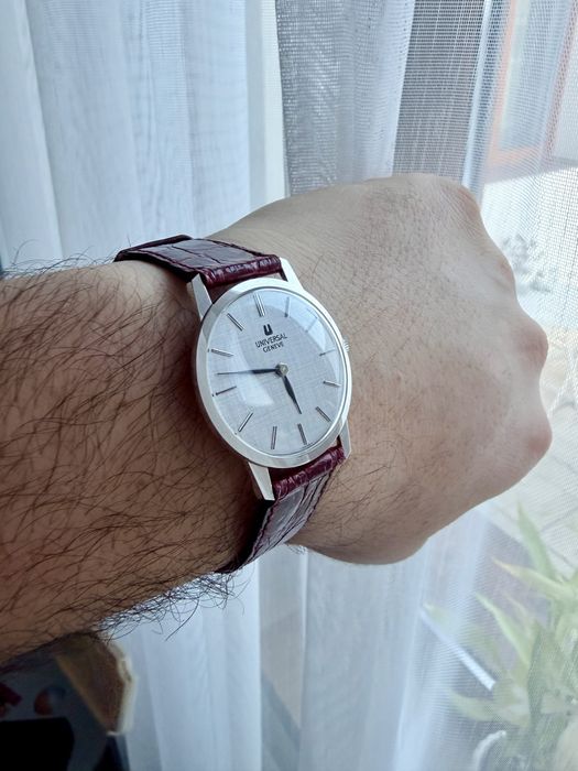 Ceas Universal Geneve Full Set.Nou-Nos.New Old Stock.Anii 60’