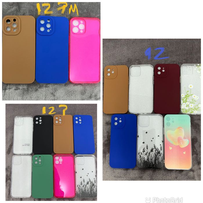 husa iPhone 11 12 cu protecție camere