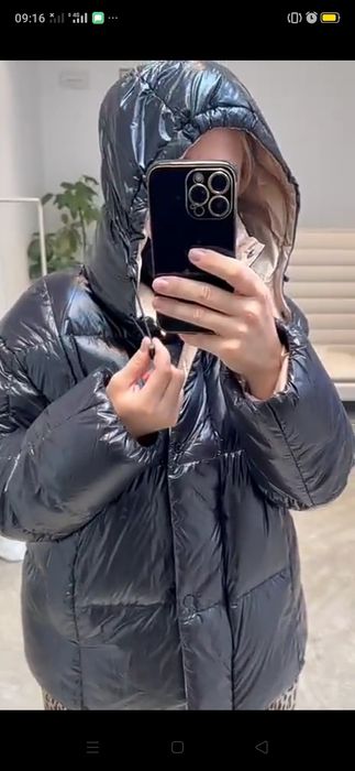 Пуховик зимний женский