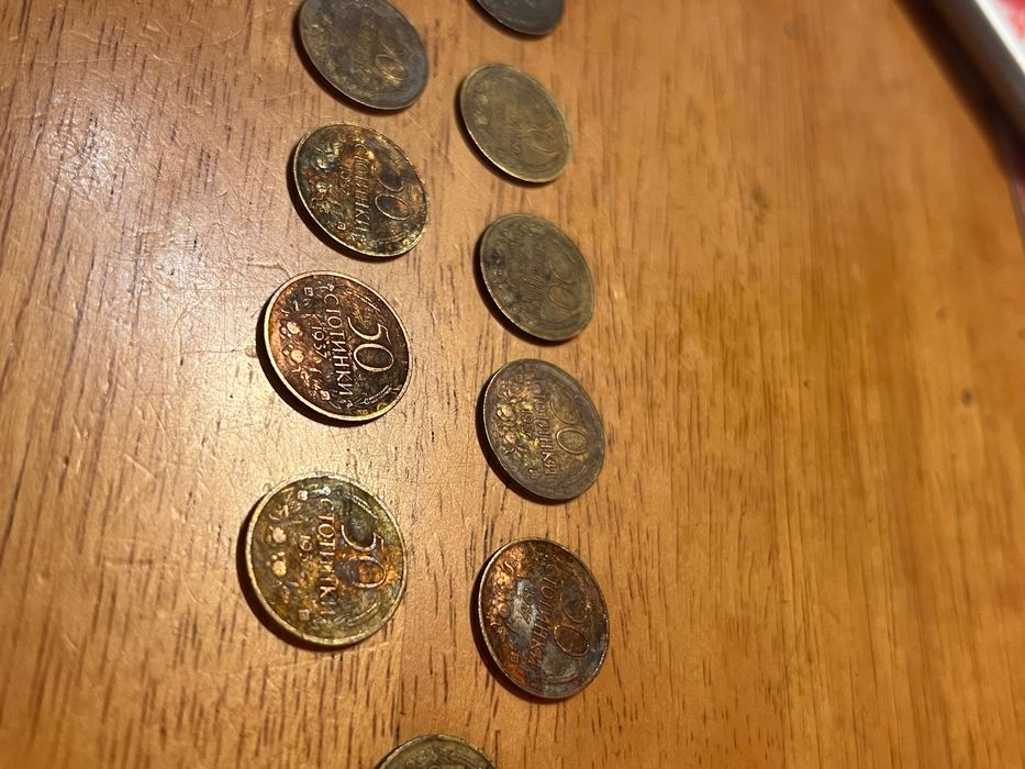 Монети 50ст 1937г.