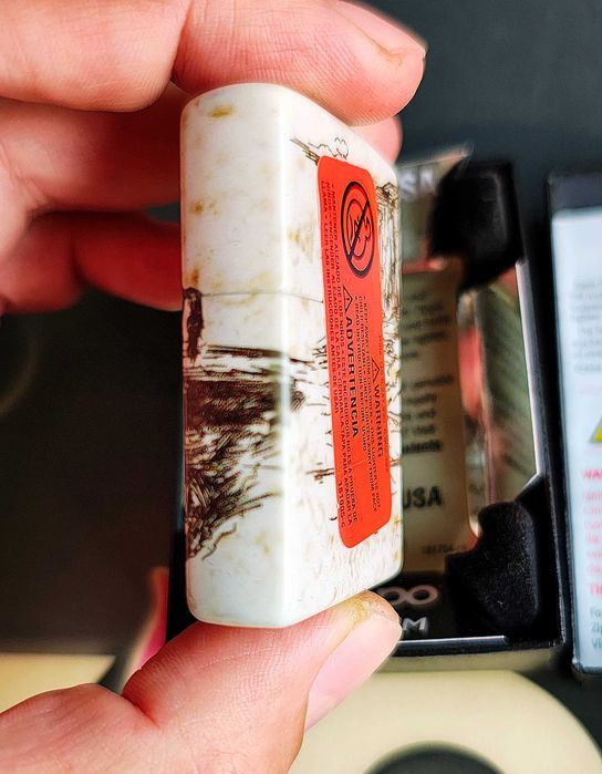 Brichetă Zippo nouă, sigilată, în cutie, model 540 Western Design