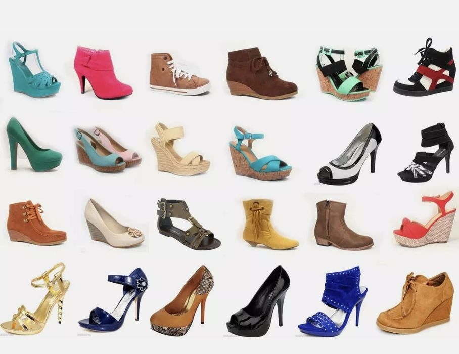 Lot încălțăminte dama bărbați copii, second hand crem, super pret