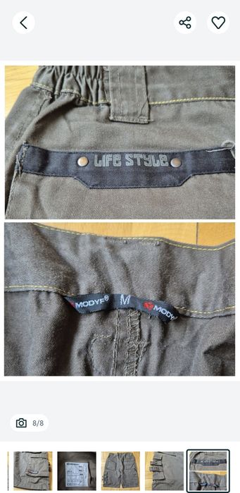Pantaloni scurți profesionali de lucru,  Wurth MODYF, Bărbați - M