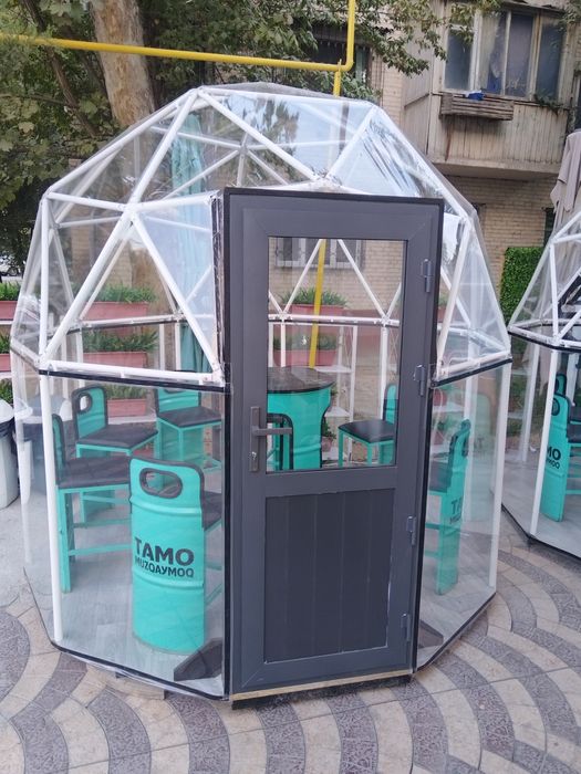 Kapsula. Besedka. Gombaz.