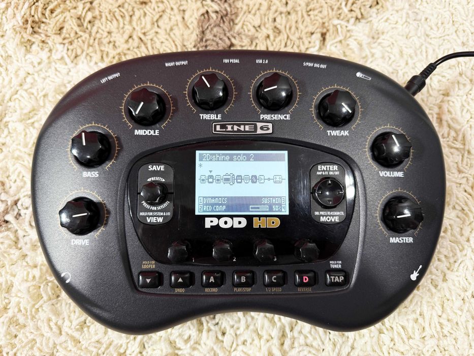 Kemper Profiler Line6 HD HD PRO FBV3 Procesoare chitara si bass