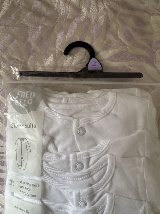 Бебешки ромпъри /100% памук