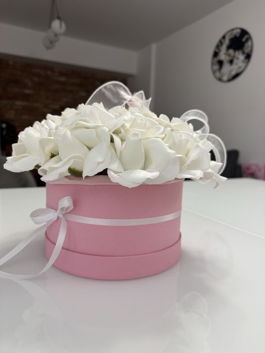 Flori din pasta de sapun