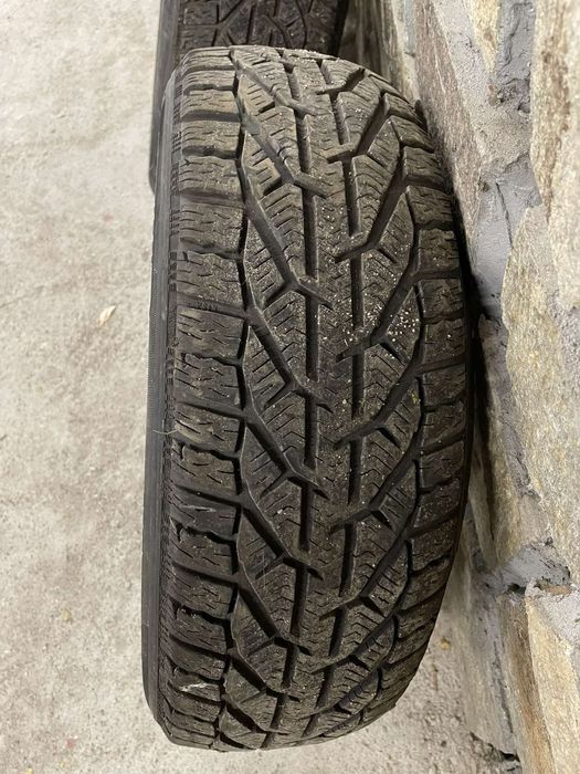 Комплект джанти с зимни гуми 15ки за Ауди А4.