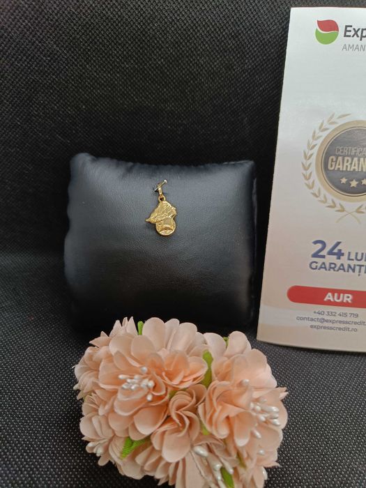 Pandantiv aur 18K 1.17g (Ag16 Moldova b32605.3) - Garantie 2 ani!