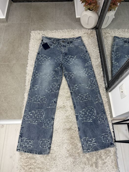 Blugi jeans Louis Vuitton colectie noua Premium