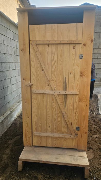 Уличный туалет  новый