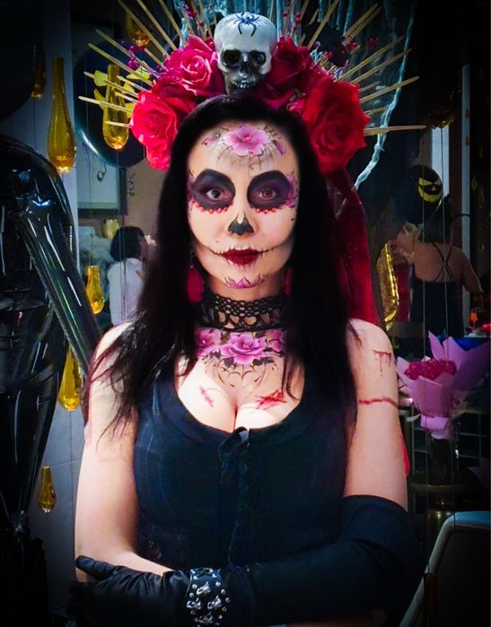 Грим. Художник. Хэллоуин.