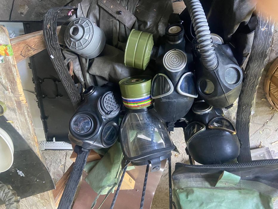 Противогазы в отличном состоянии