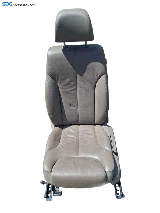 Interior Complet Scaun Scaune Stanga Dreapta Fata Sofer Pasager Piele Neagra cu Rabatare Bancheta Spate cu Sezut Spatar Volkswagen Passat B6 2005 - 2010 [LC1614]