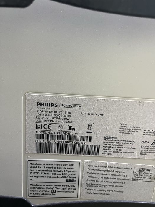 Телевизор Philips 42PFL7603D