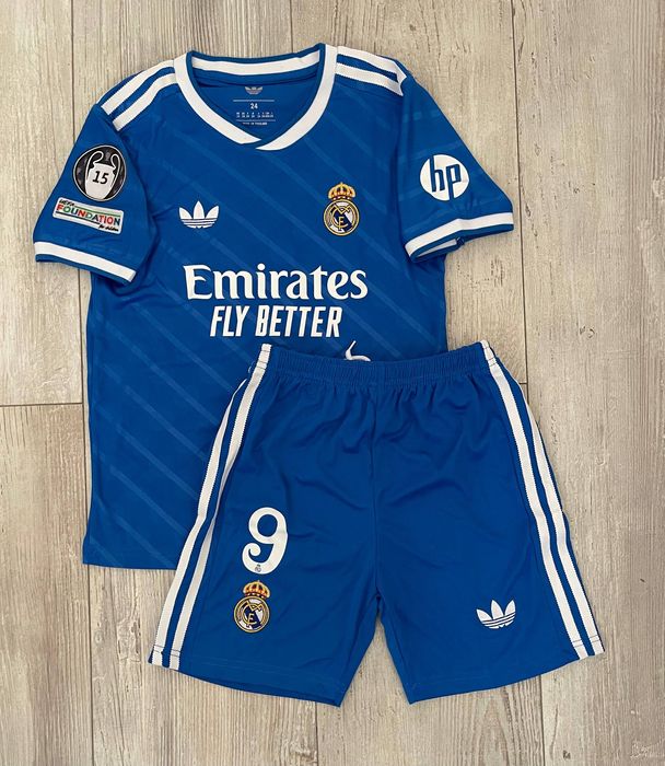 детски футболен екип 3rd Реал Мадрид 25/26 Mbappe 9 UCL