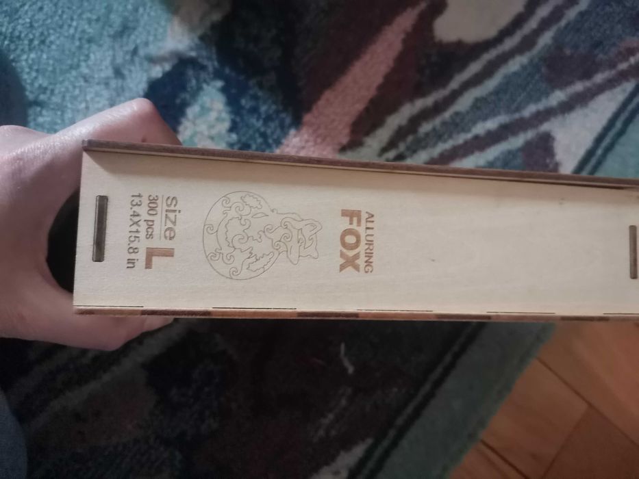 Нов дървен пъзел Лисица/FOX, 300 части