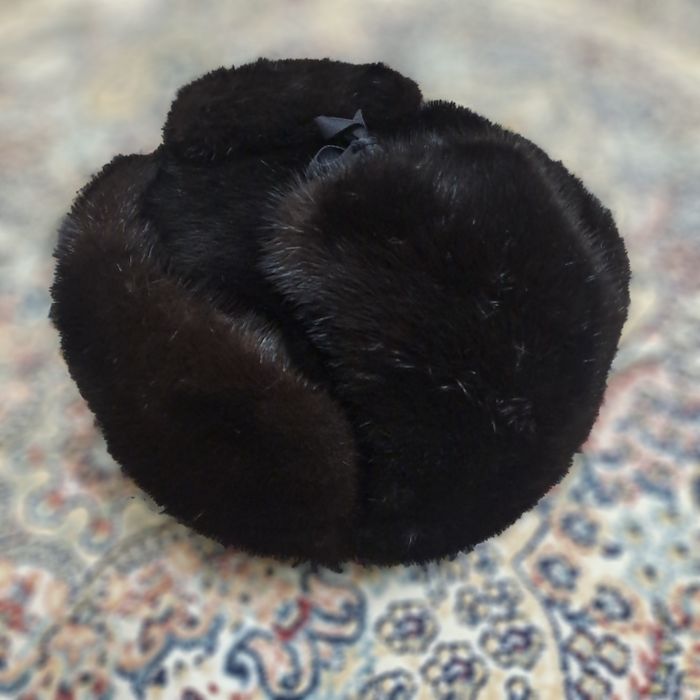 Шапка норка зимняя