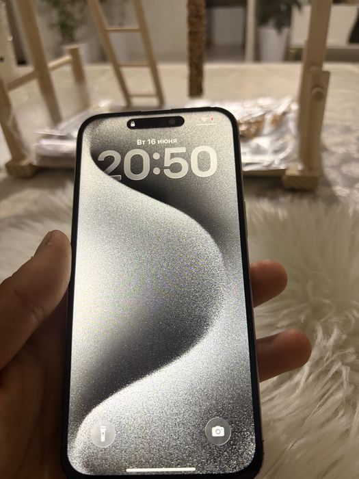 iphone 15 pro max 256gb white titanium