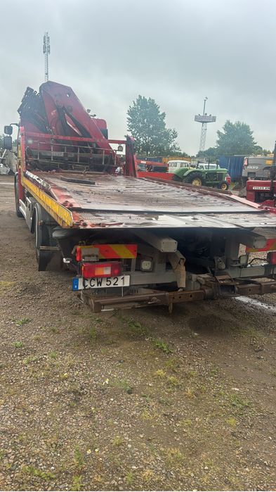 Volvo FE-280 4*2, platforma cu macara