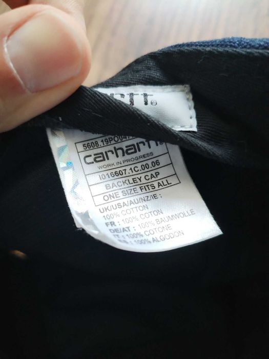 Carhartt Work In Progress Backley Baseball Cap - страхотна мъжка шапка КАТО НОВА 100% оригинал универсален размер