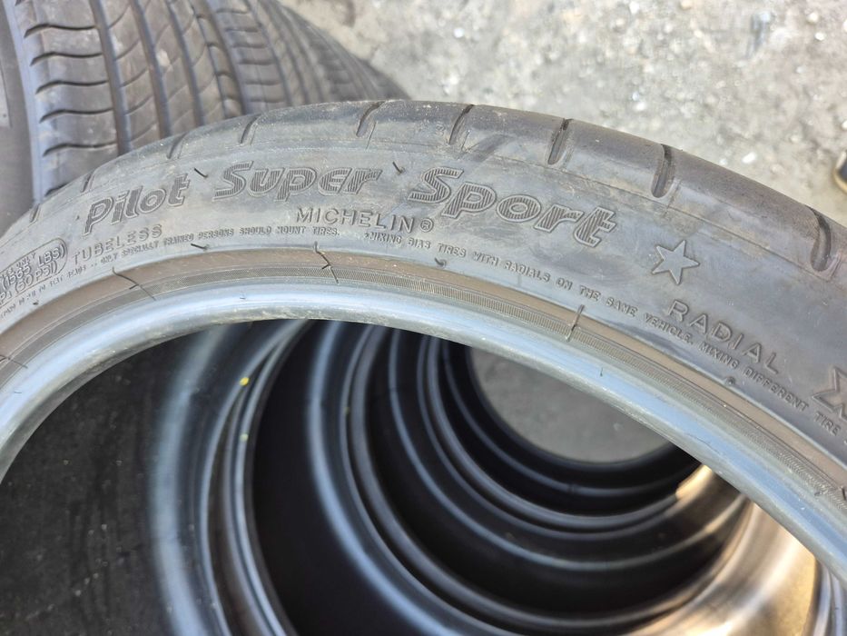 4 Anvelope de VARA - 255/35/19 - 275/35/19 - Michelin Super Sport PILOT * OEM BMW M - Impecabile - DOT 2021 !