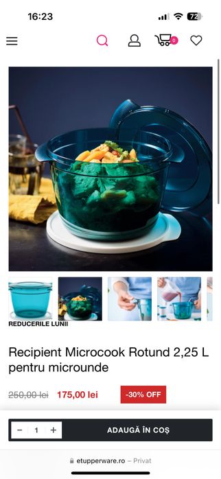 Microcook 2,25 tupperware