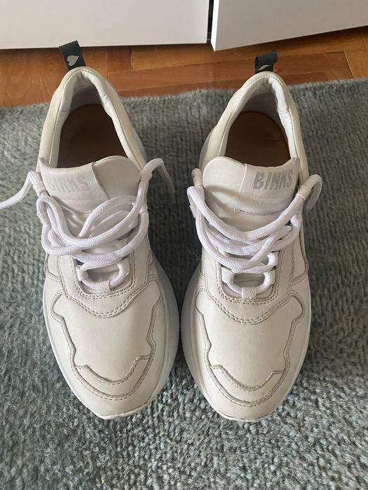Pantofi sport piele naturala