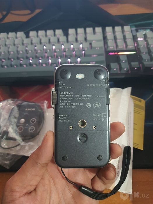 Sony PCM-10 diktafon sotiladi