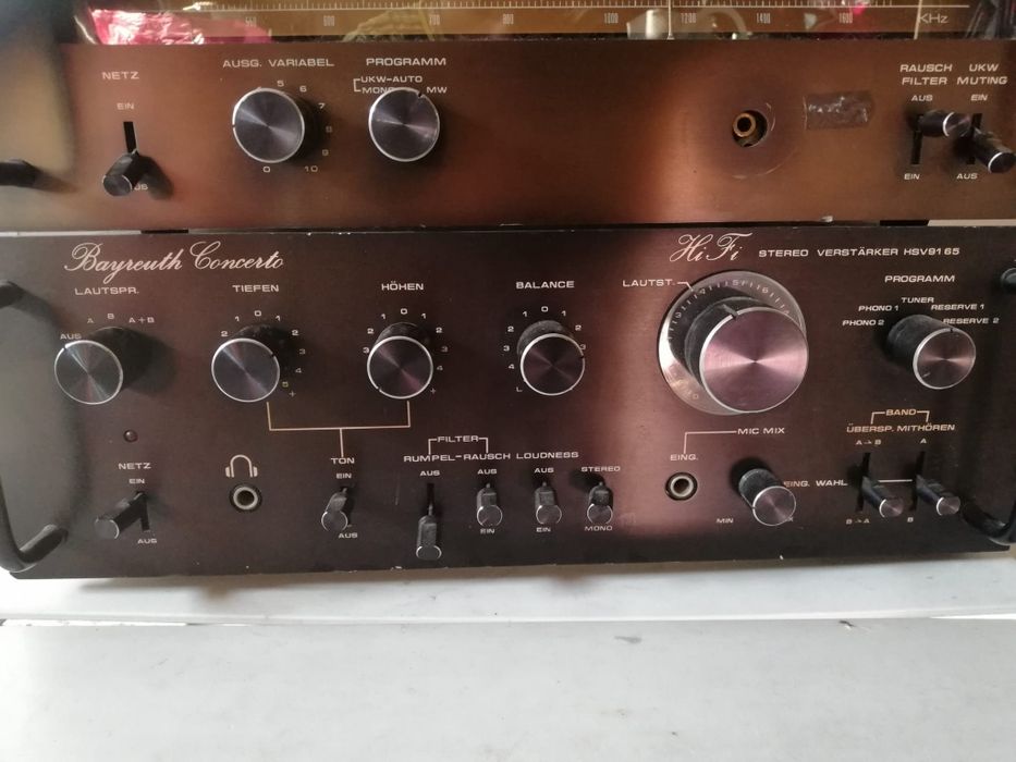 Amplificator si Tunner Bayreuth Concerto  HSV 9165