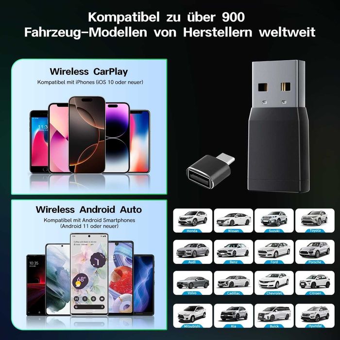 Камера за дете в кола + заден ход + CarPlay/ Android Auto подарък